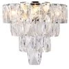 Interior Light - Waterfall - 5 Light / 4 Tier Ceiling Flush Mount Chandelier