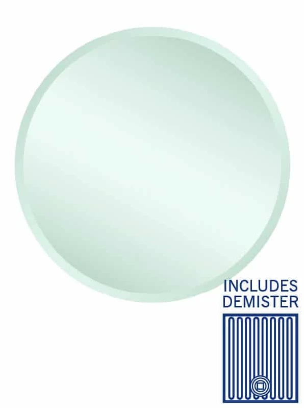 Thermogroup - Ablaze Bevel Edge Demister Mirrors - Kent Round - Various Sizes 3 Thermogroup - Ablaze Bevel Edge Demister Mirrors - Kent Round - Various Sizes