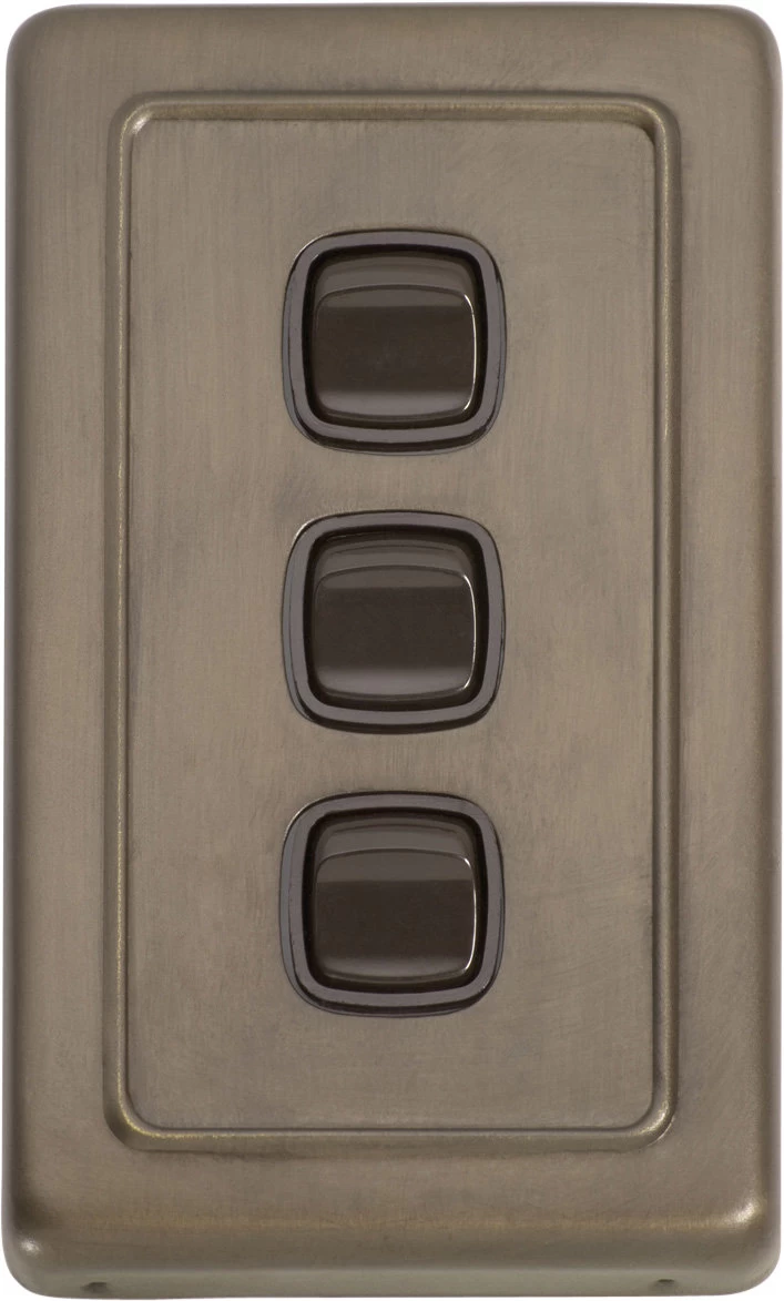 TradCo - 3 Gang Rocker Switch H115xW72mm 5 TradCo - 3 Gang Rocker Switch H115xW72mm - Image 3