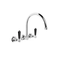 Brodware - Winslow - Wall Set With 250mm Gooseneck Spout 1.8128.00.2.01+