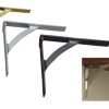 Superior Brass - Heavy Duty Solid Brass Classic Shelf Bracket (2 Sizes)