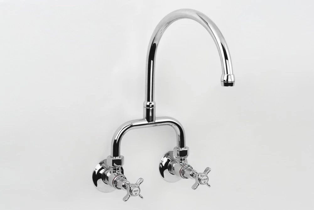 CB Ideal - Heritage - Exposed Wall Set With Swivel Gooseneck Outlet 3 CB Ideal - Heritage - Exposed Wall Set With Swivel Gooseneck Outlet