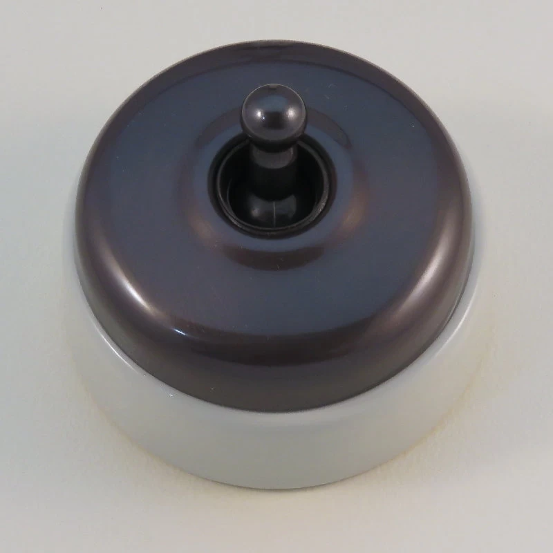 Classic Electric - 30 Series - Porcelain Base Switch - White 8 Classic Electric - 30 Series - Porcelain Base Switch - White - Image 6