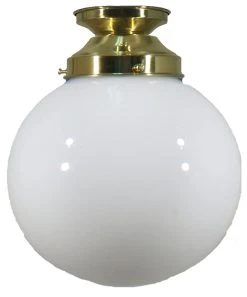 Interior Light - Sphere Opal Gloss - Polished Brass Batten Fix -Home Hardware 2b3f33 1cd102a725a54758ad326db0f26f129amv2