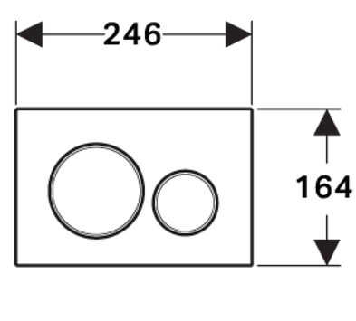 Turner Hastings - Geberit Round Sigma 20 Flush Plate 7 Turner Hastings - Geberit Round Sigma 20 Flush Plate - Image 5