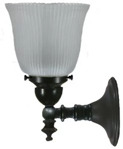 Interior Light - Koscina - Patina Black Zipper Wall Bracket