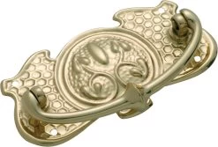 TradCo - Nouveau Stamped Cabinet Handle H50xW95mm