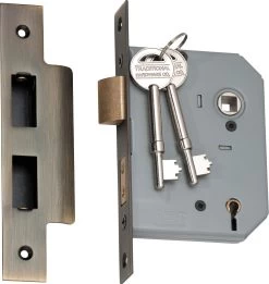 TradCo - External Use Mortice Lock - 5 Lever B57mm