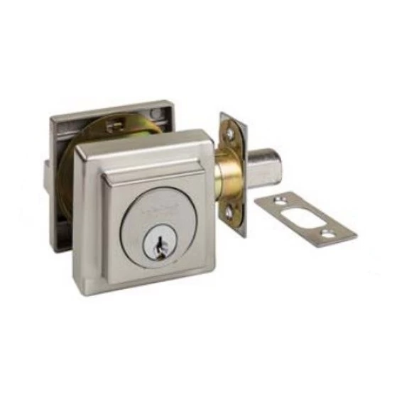 Zanda - Square Stepped Slimline Deadbolt H63xW63mm 4 Zanda - Square Stepped Slimline Deadbolt H63xW63mm - Image 2