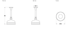 Brodware - Neu England - Ceiling 150mm Shower Rose & 150mm Drop 1.8011.31.0.01 7 Brodware - Neu England - Ceiling 150mm Shower Rose & 150mm Drop 1.8011.31.0.01 -Home Hardware 2b3f33 2cbf1d81cf74412986d753ec83d85694mv2