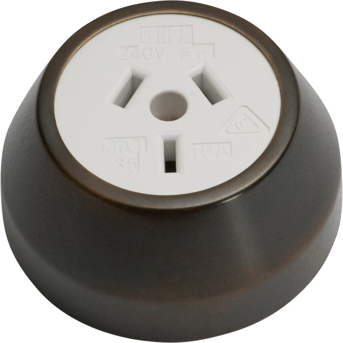 TradCo - Federation Period Powerpoint Socket D60mm 6 TradCo - Federation Period Powerpoint Socket D60mm - Image 4