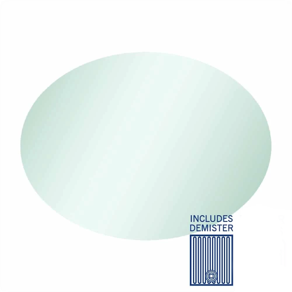 Thermogroup - Ablaze Polished Edge Demister Mirrors - Cody Oval - Various Sizes 3 Thermogroup - Ablaze Polished Edge Demister Mirrors - Cody Oval - Various Sizes