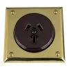 Classic Electric - 10 Series - Bungalow/Tudor Socket - Brown Insert -Home Hardware 2b3f33 3974569365b8492ab5a34cee210eb728mv2
