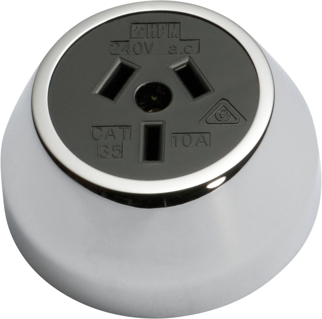 TradCo - Federation Period Powerpoint Socket D60mm 10 TradCo - Federation Period Powerpoint Socket D60mm - Image 8