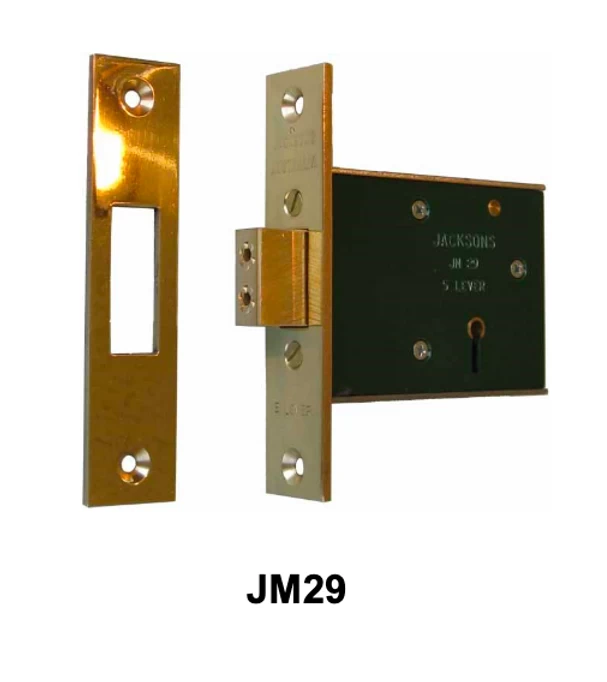 Jacksons JM29 - High Security Deadbolt 5 Lever Lock B60mm 3 Jacksons JM29 - High Security Deadbolt 5 Lever Lock B60mm