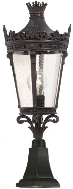 Exterior Light - Crown - Large Pillar Mount