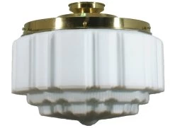 Interior Light - St Kilda - Polished Brass Batten Fix