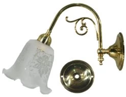 Interior Light - Victoriana Brass - 1 Light Wall Bracket