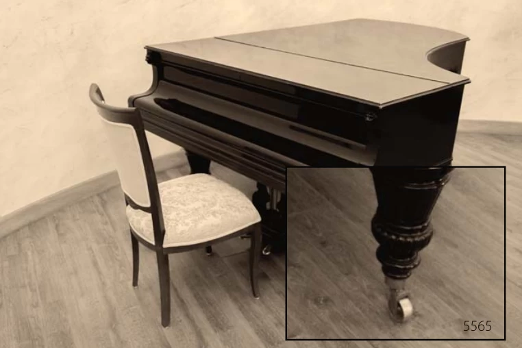 Superior Brass - Cup Castor - Brass Wheel ID25, 29, 32, 38, 44mm 5 Superior Brass - Cup Castor - Brass Wheel ID25, 29, 32, 38, 44mm - Image 3