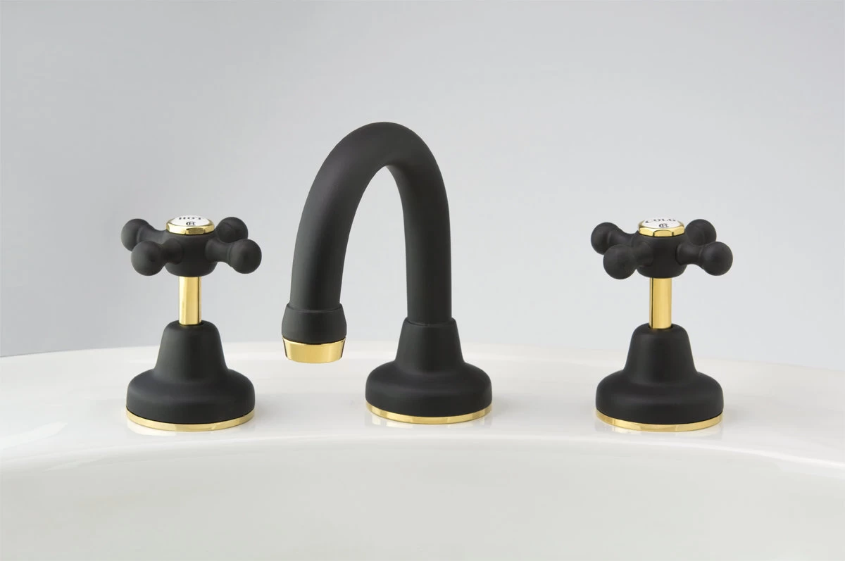 CB Ideal - Roulette - Basin Set With Fixed Gooseneck Outlet 5 CB Ideal - Roulette - Basin Set With Fixed Gooseneck Outlet - Image 3