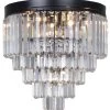 Interior Light - Celestial Matt Black - 5 Tier Flush Chandelier -Home Hardware 2b3f33 56c792ed61d7478db438a2cf7186b077mv2