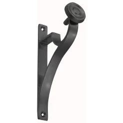 Domino Brass - Curtain Rod End Bracket - Circle - Suit 19, 25, 32mm Tube -Home Hardware 2b3f33 56fd32b9cf6145fa85e36e3831eb0bacmv2