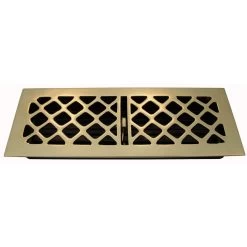 Domino Brass - Vent Duct Cover Only - 6361 Design 335x137mm