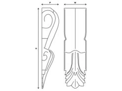 Furnware - Corbel - Decorative Whitewood L180mm -Home Hardware 2b3f33 5c9400fe12aa49239ecc5552fb40db29mv2