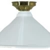 Interior Light - Edwardian - Polished Brass Batten Fix D250mm