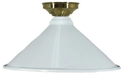 Interior Light - Edwardian - Polished Brass Batten Fix D250mm