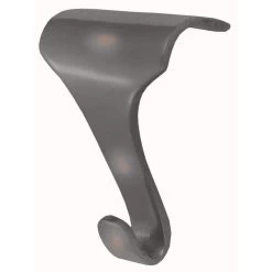 Domino Brass - Picture Rail Hook - 992 Plain Design