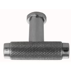 Domino Brass - Contemporary Cupboard 'T' Knob Pull - Knurled W45mm -Home Hardware 2b3f33 6470fbcbb3aa42a09aad454ff52f466emv2