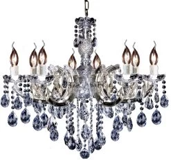 Interior Light - Zurich Chrome - 8 Light Pendant Chandelier
