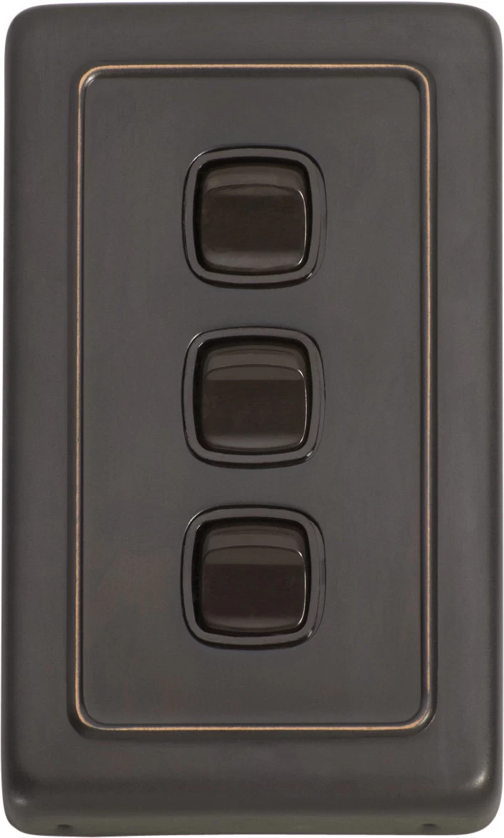 TradCo - 3 Gang Rocker Switch H115xW72mm 6 TradCo - 3 Gang Rocker Switch H115xW72mm - Image 4
