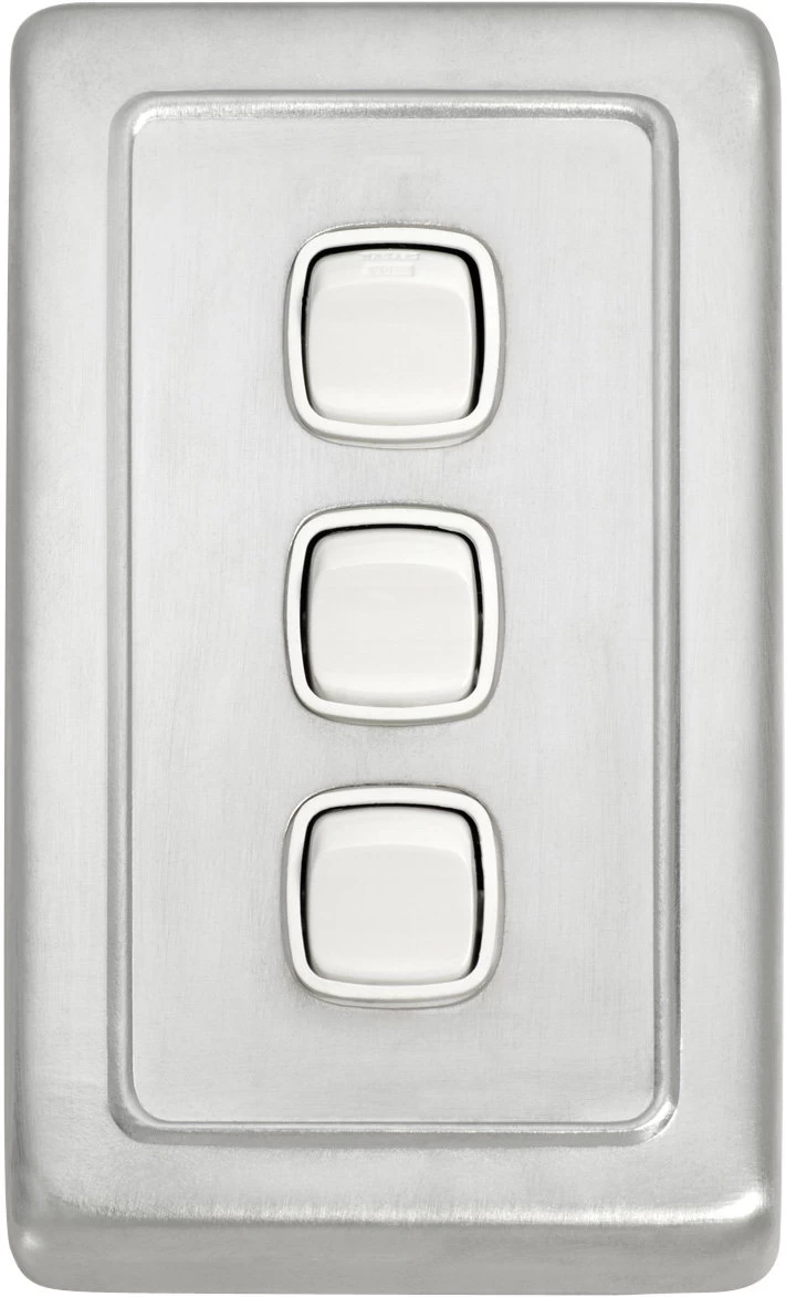 TradCo - 3 Gang Rocker Switch H115xW72mm 4 TradCo - 3 Gang Rocker Switch H115xW72mm - Image 2