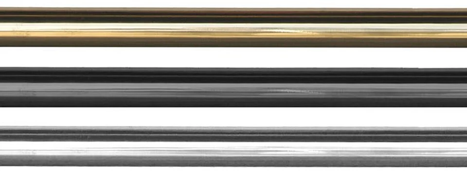 Domino Brass - Brass Hollow Tube/Rail D19mm - Multiple Lengths 3 Domino Brass - Brass Hollow Tube/Rail D19mm - Multiple Lengths