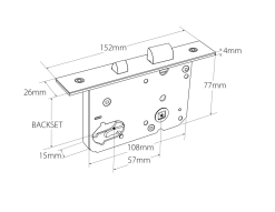 Zanda - Heavy Duty High Security Night Latch Mortice Lock Kits B57mm -Home Hardware 2b3f33 6ecb101804c849f0ba54eda9656b48dcmv2