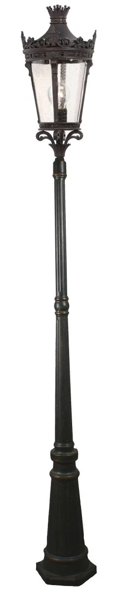 Exterior Light - Crown - Large On Single Post