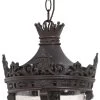 Exterior Light - Crown - Large Chain Pendant