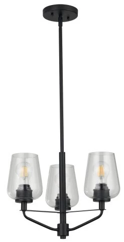 Interior Light - Dalton - 3 Light Rod Pendant