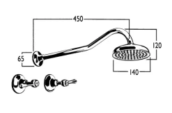 CB Ideal - Roulette - Gooseneck Fixed Shower Set -Home Hardware 2b3f33 79a8155948e243f0a5559f943719019amv2