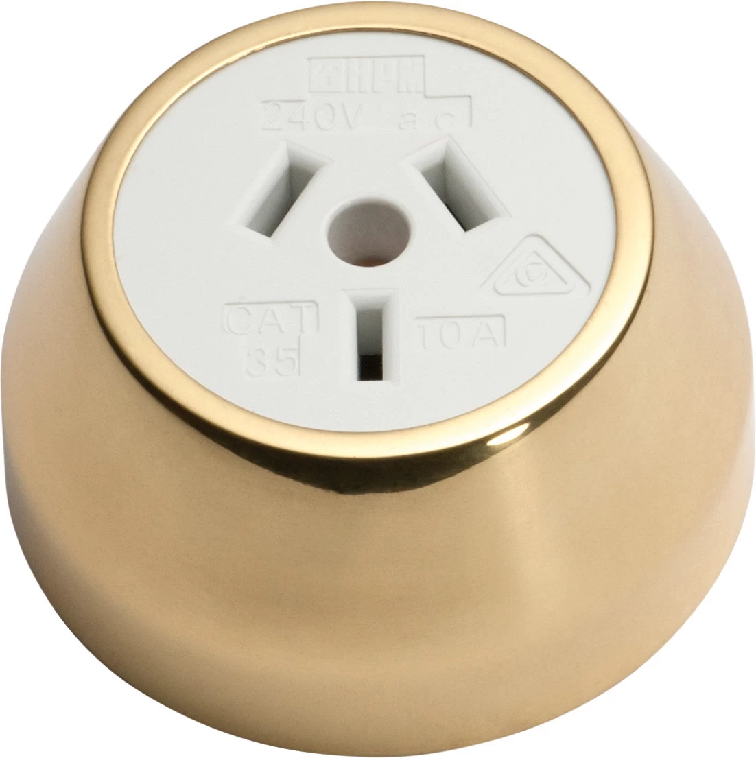 TradCo - Federation Period Powerpoint Socket D60mm 3 TradCo - Federation Period Powerpoint Socket D60mm