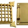 Domino Brass - Door Viewer - 'Peep Grill Hole' H130xW104mm 2 Domino Brass - Door Viewer - 'Peep Grill Hole' H130xW104mm -Home Hardware 2b3f33 83d4fa90f4a2429cabdec8483a758224mv2