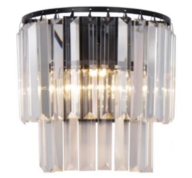 Interior Light - Celestial Matt Black - 2 Tier Wall Bracket Chandelier 3 Interior Light - Celestial Matt Black - 2 Tier Wall Bracket Chandelier