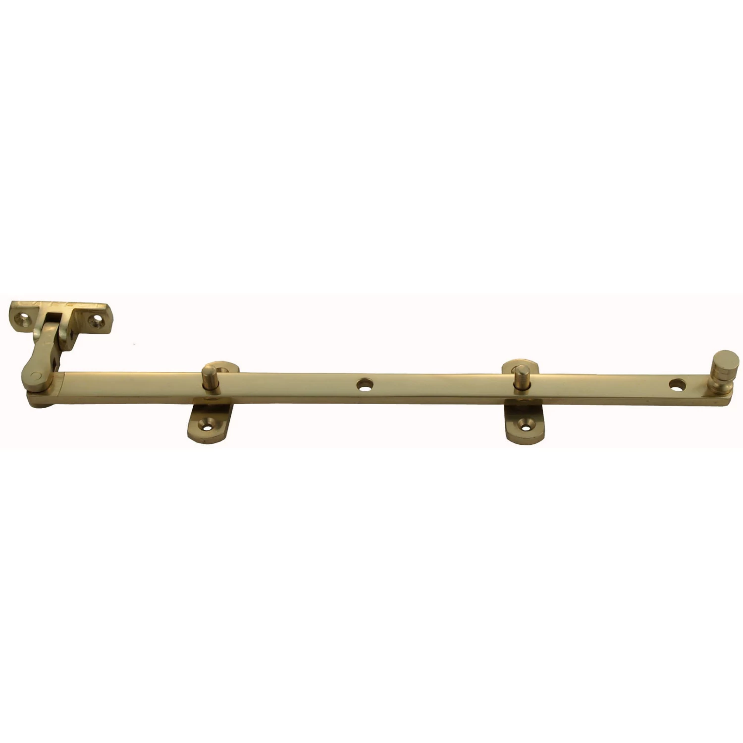 Domino Brass - Casement Window Stay - Base Fix 357 Design L350mm 4 Domino Brass - Casement Window Stay - Base Fix 357 Design L350mm - Image 2