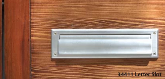 Superior Brass - Letter Slot - Door Front & Back Set L220xH75mm 5 Superior Brass - Letter Slot - Door Front & Back Set L220xH75mm - Image 3