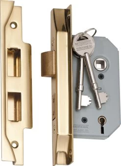 TradCo - External Use Mortice Lock - Rebated 5 Lever B46mm -Home Hardware 2b3f33 90baeb1cfb1f4a59887a68052f97daa1mv2