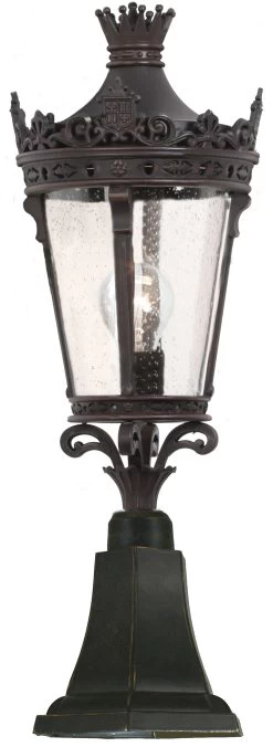 Exterior Light - Crown - Small Pillar Mount