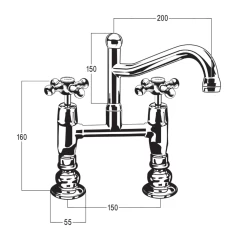 CB Ideal - Olde Adelaide - Exposed Hob Kitchen Set With Top Taps -Home Hardware 2b3f33 9507d29c3f2e465db8bcecb4d10ca426mv2