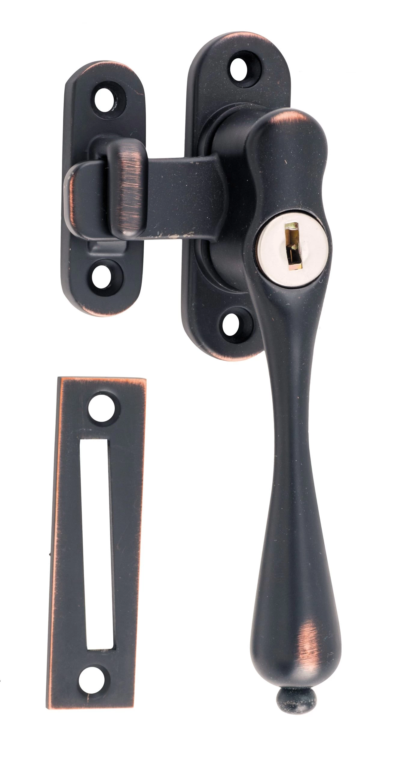 TradCo - Casement Window Fastener - Locking Teardrop - Right Hand 6 TradCo - Casement Window Fastener - Locking Teardrop - Right Hand - Image 4